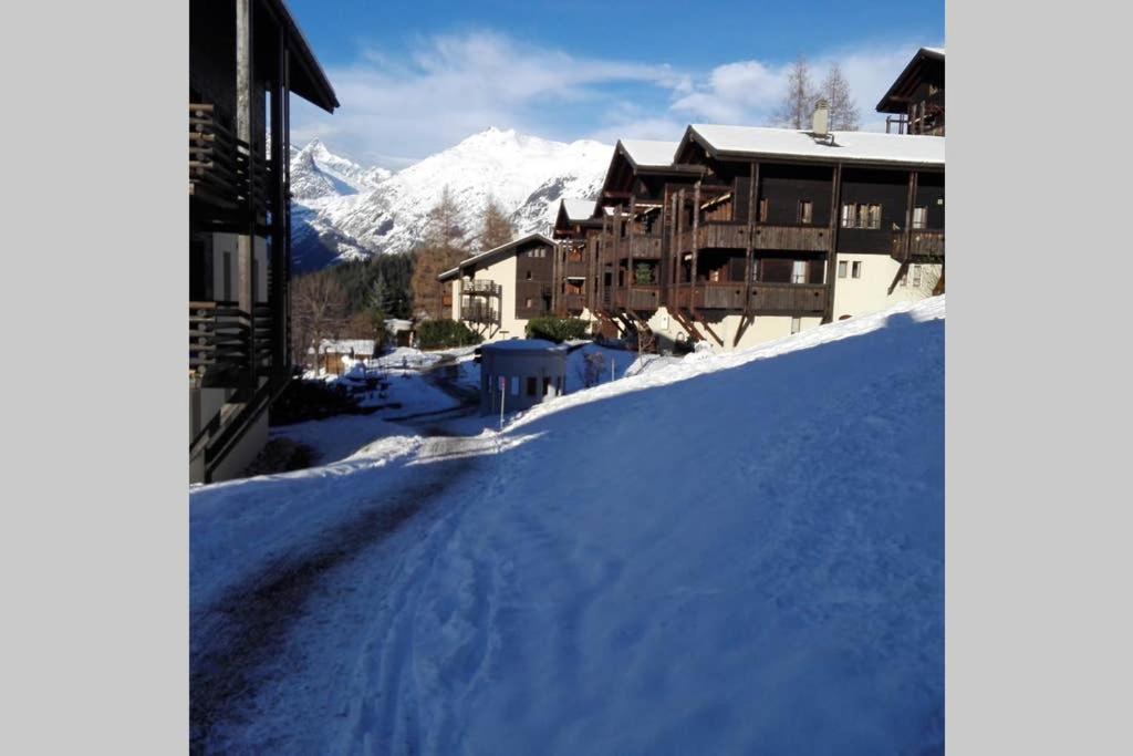 Chalet-Schuemli Maisonette Ernen Buitenkant foto