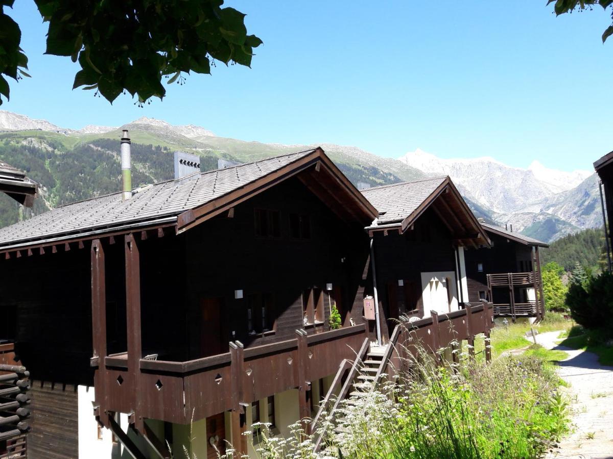 Chalet-Schuemli Maisonette Ernen Buitenkant foto